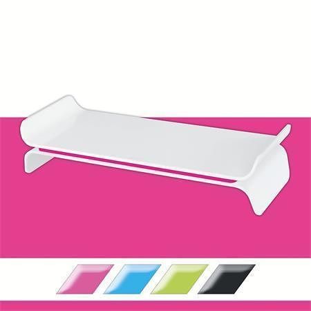 Podstavec pod monitor "Ergo Wow", nastavitelný, růžová, LEITZ