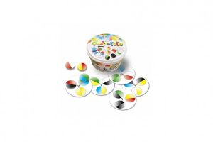 Colo-rolo společenská hra v plechové krabičce 9x5cm