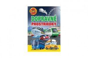 Aktivity Dopravné prostriedky 101 so samolepkami SK verzia 21x30cm