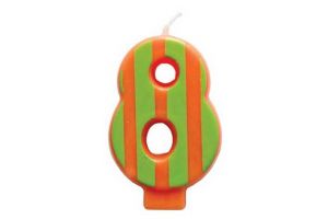 Narozeninová svíčka č.8