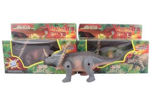 Dinosaurus chodící se zvukem