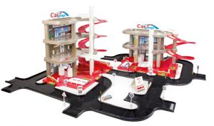 Mega Garáže - parkovací set se silnicí