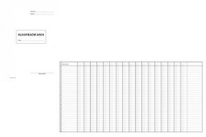 Klasifikační arch A4