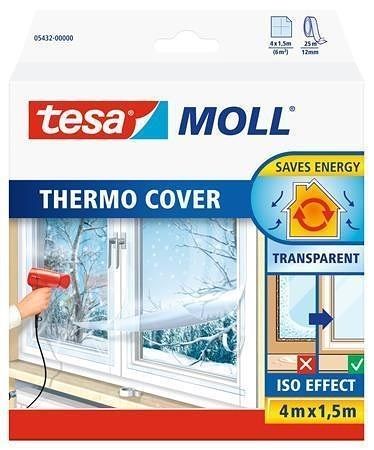 Termoizolační fólie na okna "tesamoll® 5432", 1,5 m x 4 m, TESA