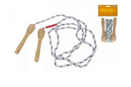 Švihadlo 270cm s dřevěnou rukojetí