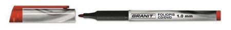 Permanentní popisovač "M854", červená, OHP, 1 mm, GRANIT