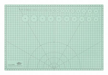 Řezací podložka, skládací, A3/A4, zelená, WEDO