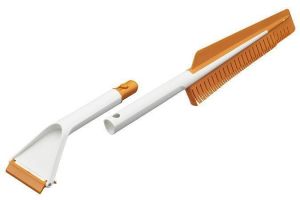 Škrabka na led se smetáčkem do auta "SnowXpert", FISKARS