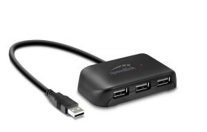 USB-HUB "Snappy Evo", 4 porty, USB 2.0, pasivní, SPEEDLINK