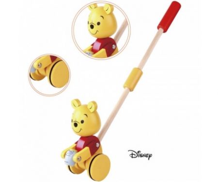 Derrson Disney Dřevěný Medvídek Pú na tyči