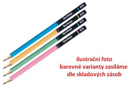 BERLINGO tužka SILK TOUCH černá