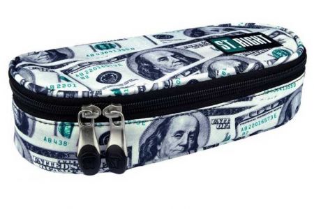 Penál oválný St.RIGHT Dollars