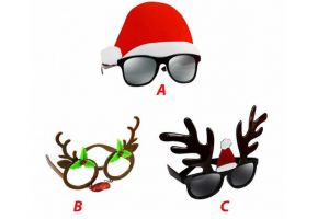 Zábavné brýle vánoční 3 druhy