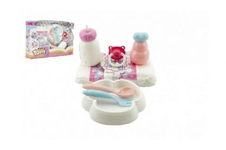 Sada péče o miminko lahvička + plenky s doplňky