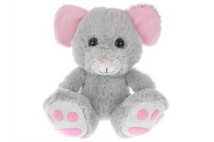 Myš plyšová 34cm sedící
