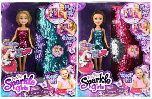 Panenka Sparkle Girlz s kabelkou