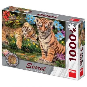 PUZZLE TYGŘÍCI 1000 secret collection Puzzle NOVÉ