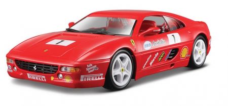 Bburago 1:24 Ferrari Racing F355 Challenge Red