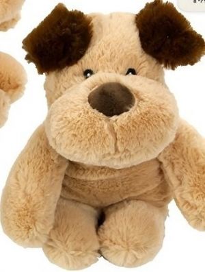 Plyšový pejsek hnědý 21 cm