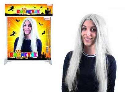 Paruka stříbrná čarodějnická