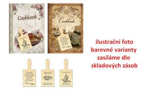 Kuchařka s prkénkem 17x24cm