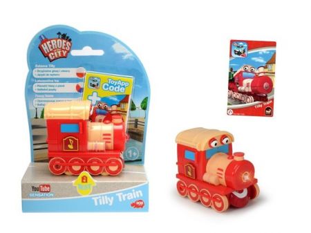 Statečná autíčka Lokomotiva Iva