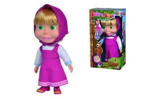 Máša a medvěd Panenka Máša Shake & Sound, 30 cm