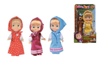 Máša a medvěd Panenka Máša Colourful