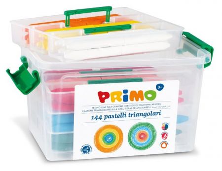Trojboké voskovky PRIMO SUPERSOFT 85mm, 144ks, PP box