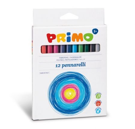 Fixy PRIMO, hrot 2,5mm, 12ks, papírová krabička, blistr