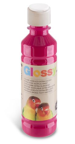 Akrylová barva PRIMO EXTRA lesklá 250ml, tm. růžová