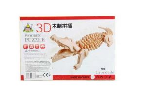 Puzzle dřevěné 3D