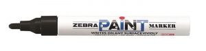 Lakový popisovač "Paint marker", černá, 3 mm, ZEBRA