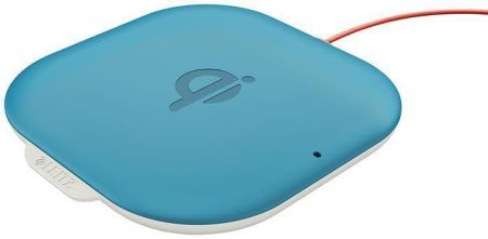 Bezdrátová nabíječka "Cosy", matně modrá, Qi Standard, LEITZ