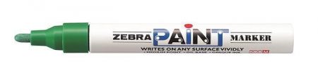 Lakový popisovač "Paint marker", zelená, 3 mm, ZEBRA