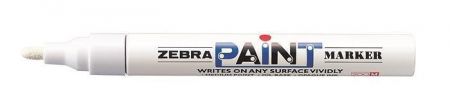 Lakový popisovač "Paint marker", bílá, 3 mm, ZEBRA