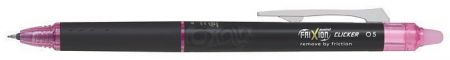 Roller "Frixion Point Clicker", růžová, 0,25 mm, vymazatelný, PILOT