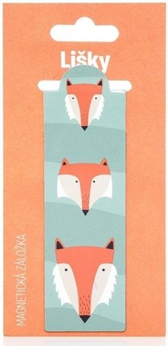Magnetická záložka Lišky