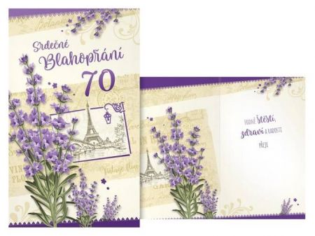 Přání k narozeninám 70 M11-499 H