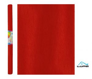 Papír krepový červený LUMA