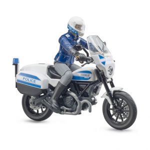 BRUDER 62731 (62731) Figurka -  policejní motocykl Ducati 