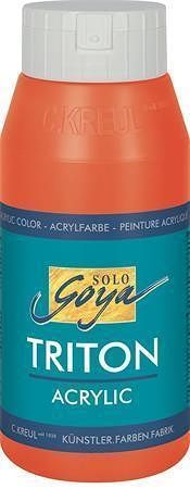 Akrylová barva "TRITON SOLO GOYA", červená, 750 ml, KREUL