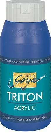 Akrylová barva "TRITON SOLO GOYA", ultramarín.modrá, 750 ml, KREUL