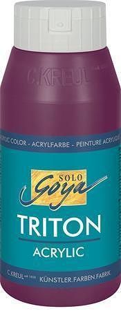 Akrylová barva "TRITON SOLO GOYA", bordó, 750 ml, KREUL