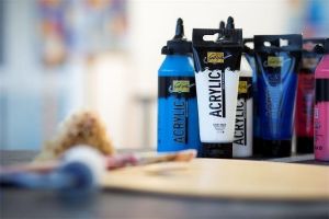 Sada Akrylová barva "SOLO GOYA", 6 barev, 100 ml v tubě, KREUL