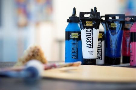 Sada Akrylová barva "SOLO GOYA", 8 barev, 20 ml v tubě, KREUL