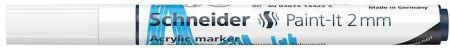 Akrylový popisovač "Paint-It 310", bílá, 2 mm, SCHNEIDER