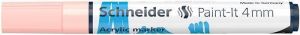 Akrylový popisovač &quot;Paint-It 320&quot;, meruňková, 4 mm, SCHNEIDER