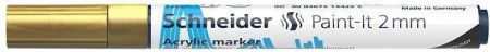 Akrylový popisovač "Paint-It 310", zlatá, 2 mm, SCHNEIDER