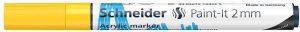 Akrylový popisovač &quot;Paint-It 310&quot;, žlutá, 2 mm, SCHNEIDER